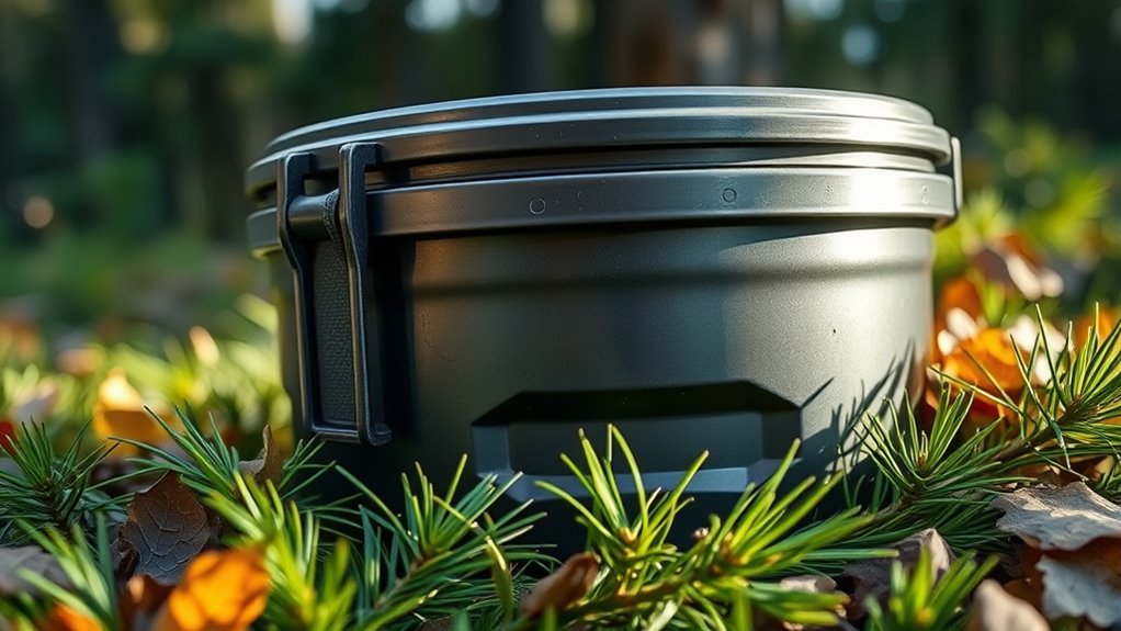 secure durable bear proof containers