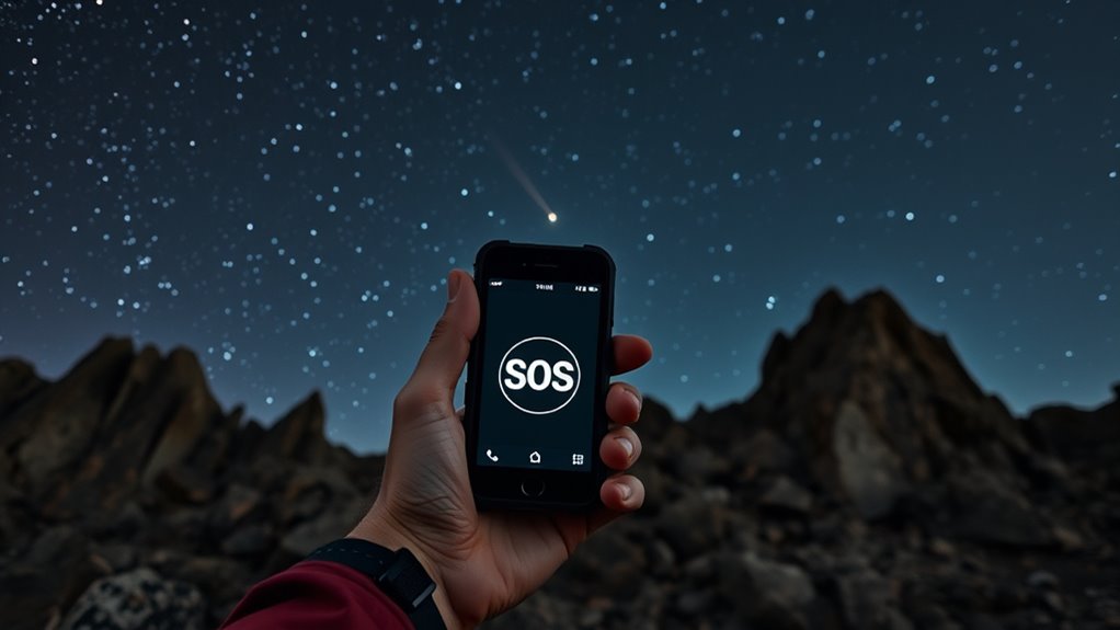 secure satellite emergency communication