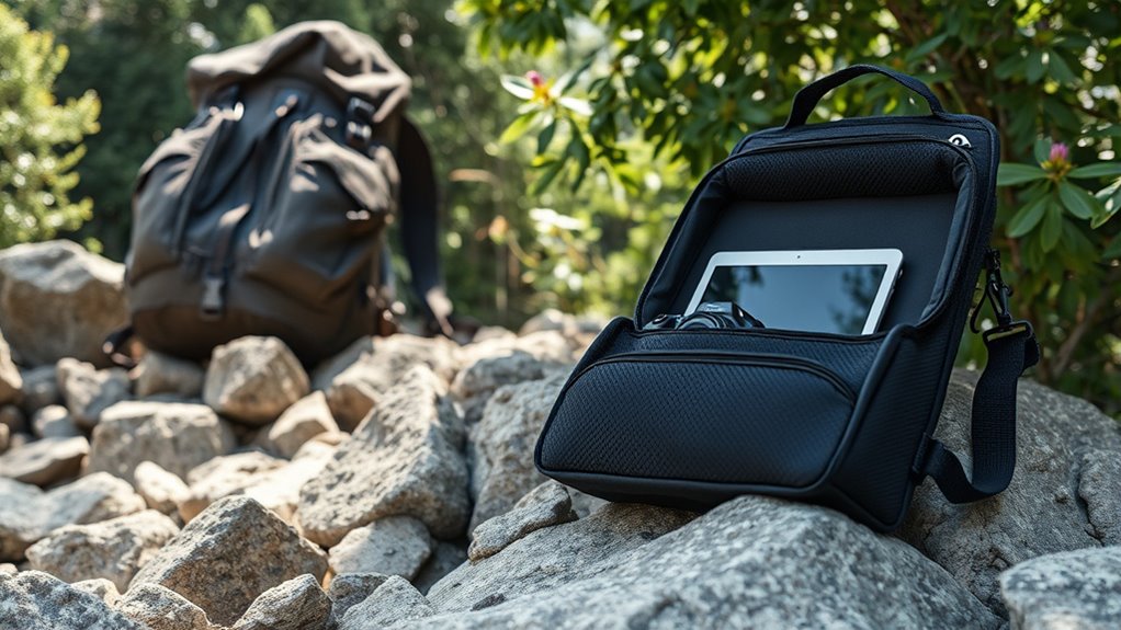 shock absorbing electronics packing