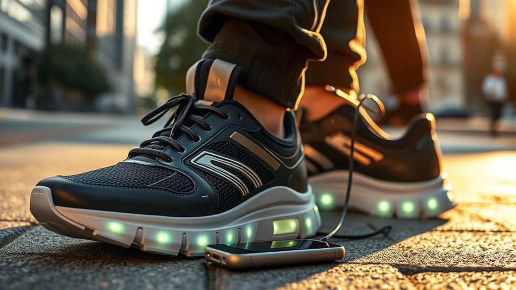 shoes that generate power