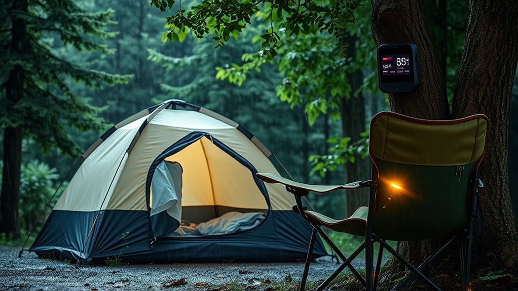 smart waterproof camping gadgets