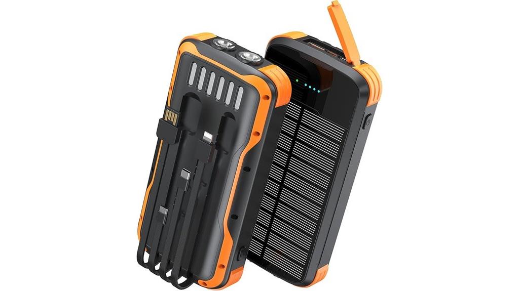 solar power bank with fast charging