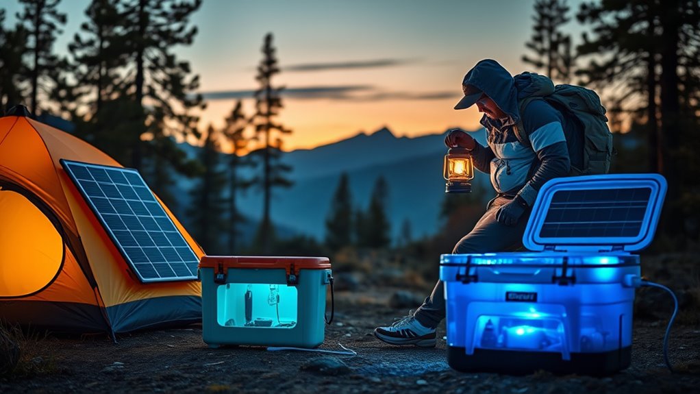 solar powered camping essentials
