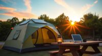 solar powered camping gear