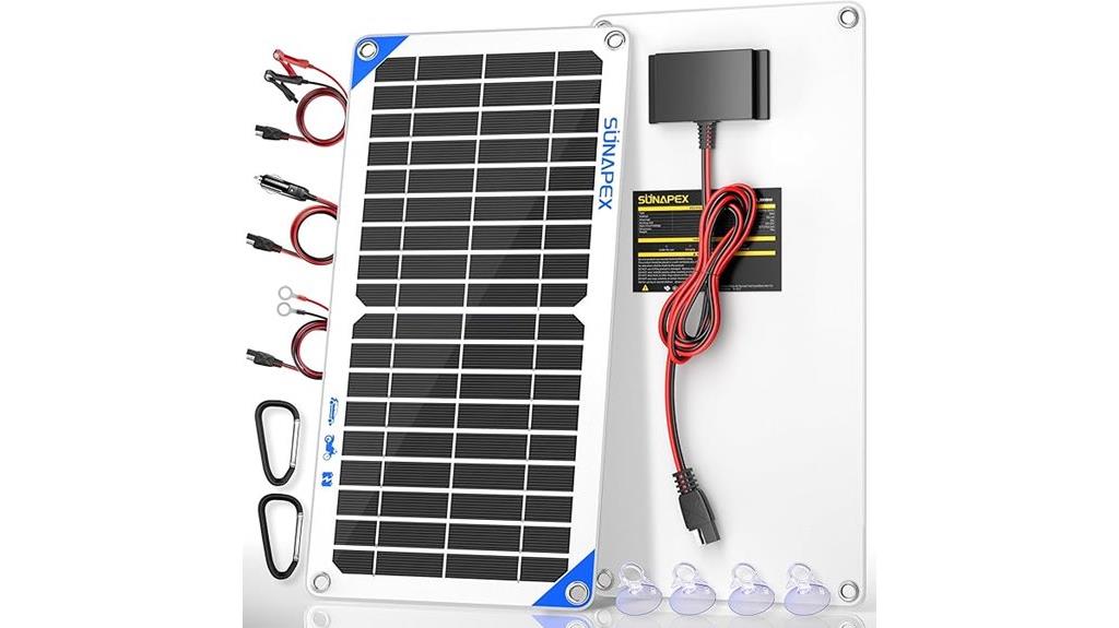 solar powered car battery maintainer