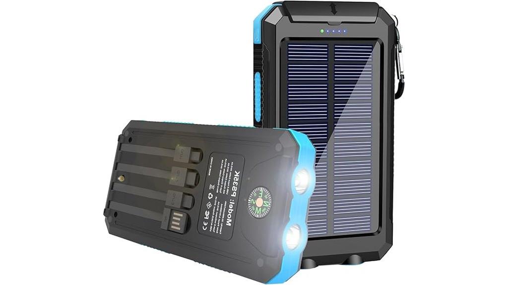 solar powered portable charger