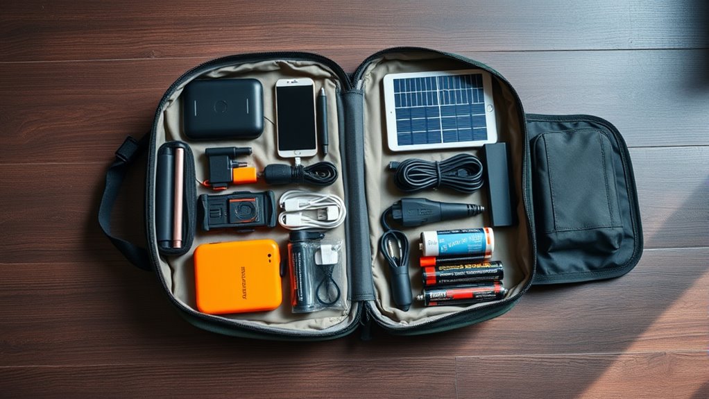 solar powered portable charging