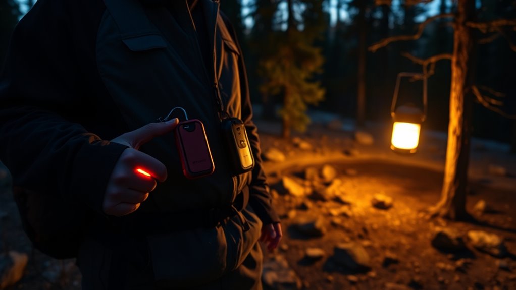 solo camping safety equipment