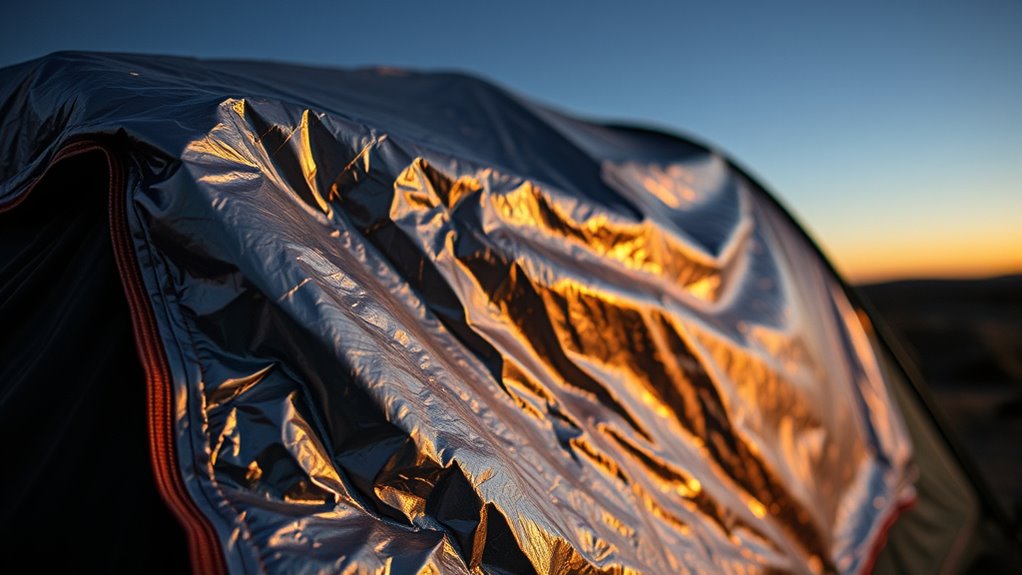 space blanket thermal protection