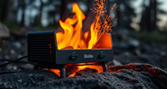 stoves generating electricity from fire