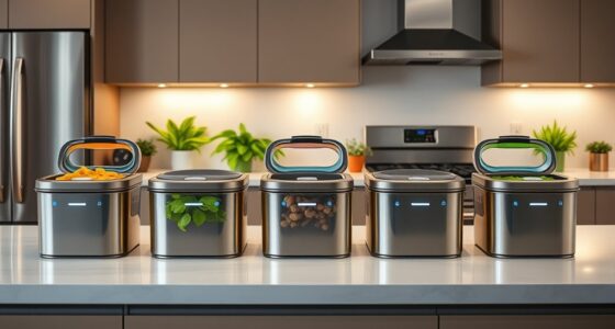 top electric kitchen compost bins