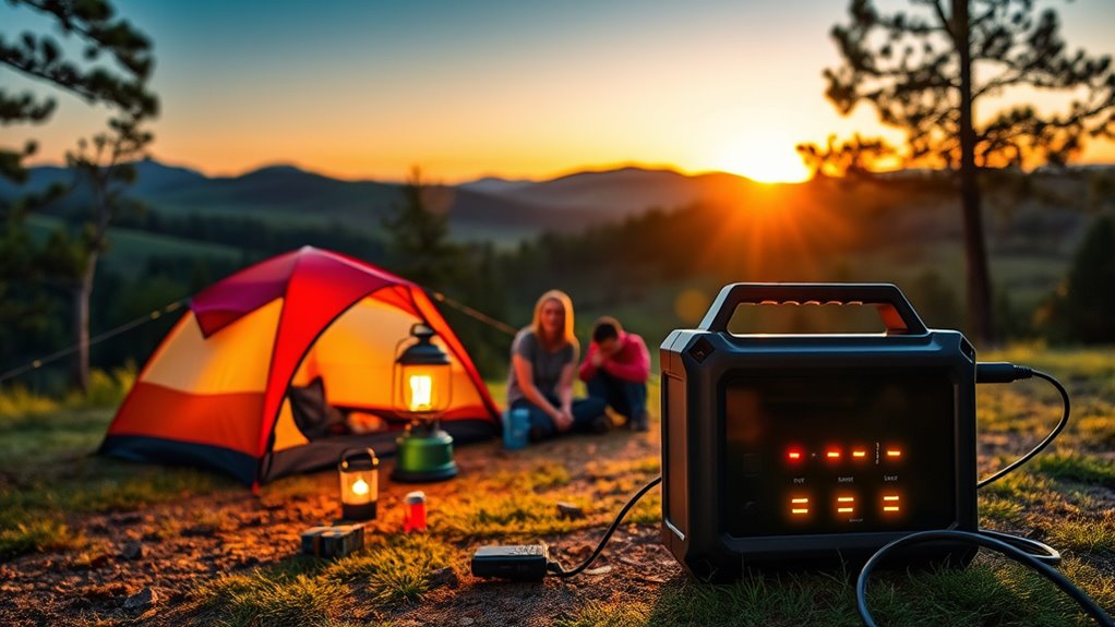 top family camping power stations