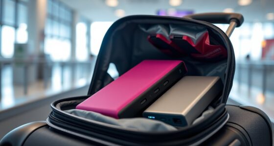 traveling with portable batteries