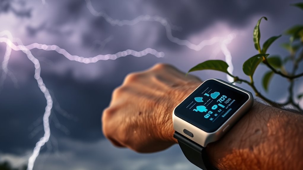 wearable storm monitoring devices