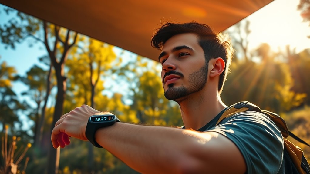 wearable temperature monitoring devices