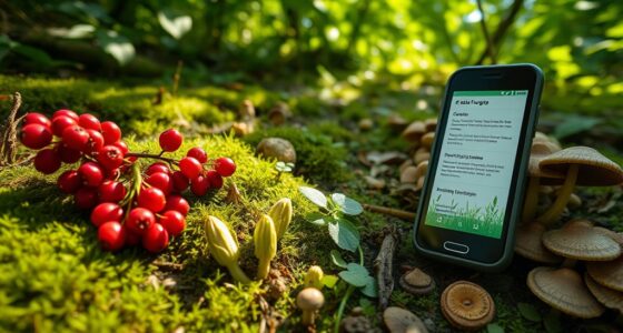 wild food foraging technology