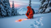 winter camping safety devices