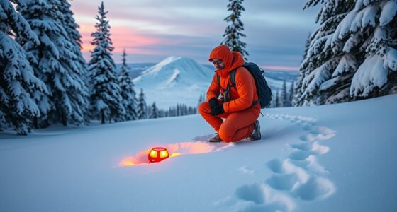 winter camping safety devices