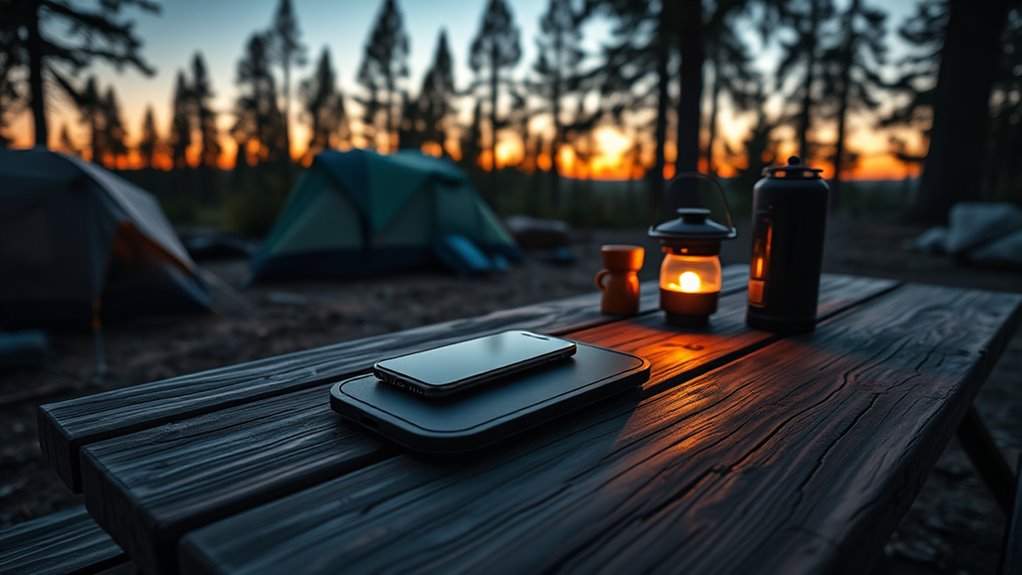 wireless camping power management