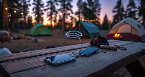 wireless charging at camps