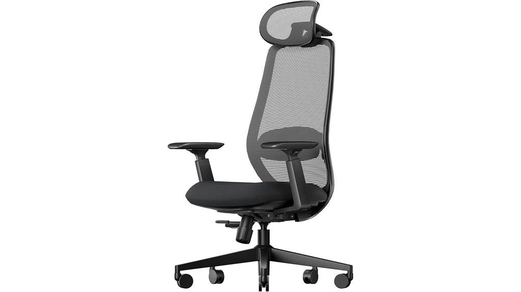 adjustable lumbar and headrest