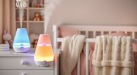 baby room humidifier lights