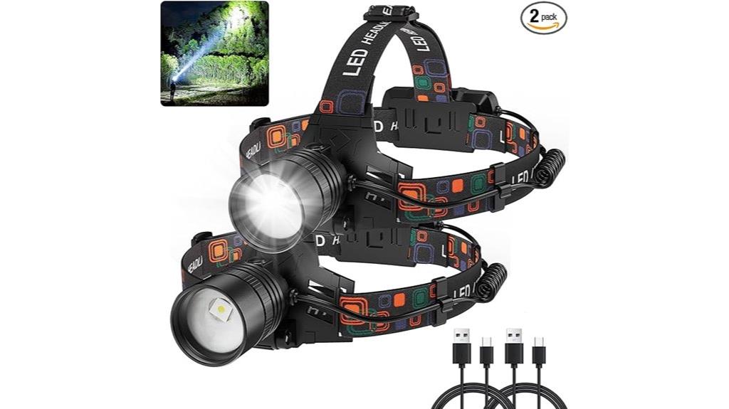 bright rechargeable headlamps