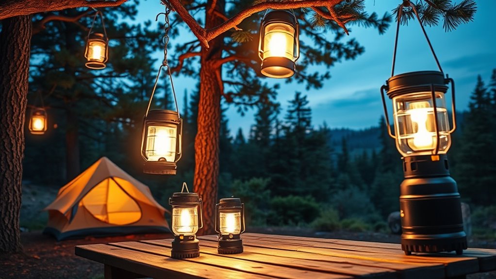 camping lantern selection criteria