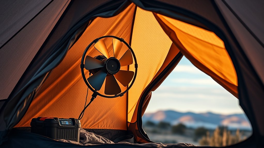 choosing quiet portable efficient fan