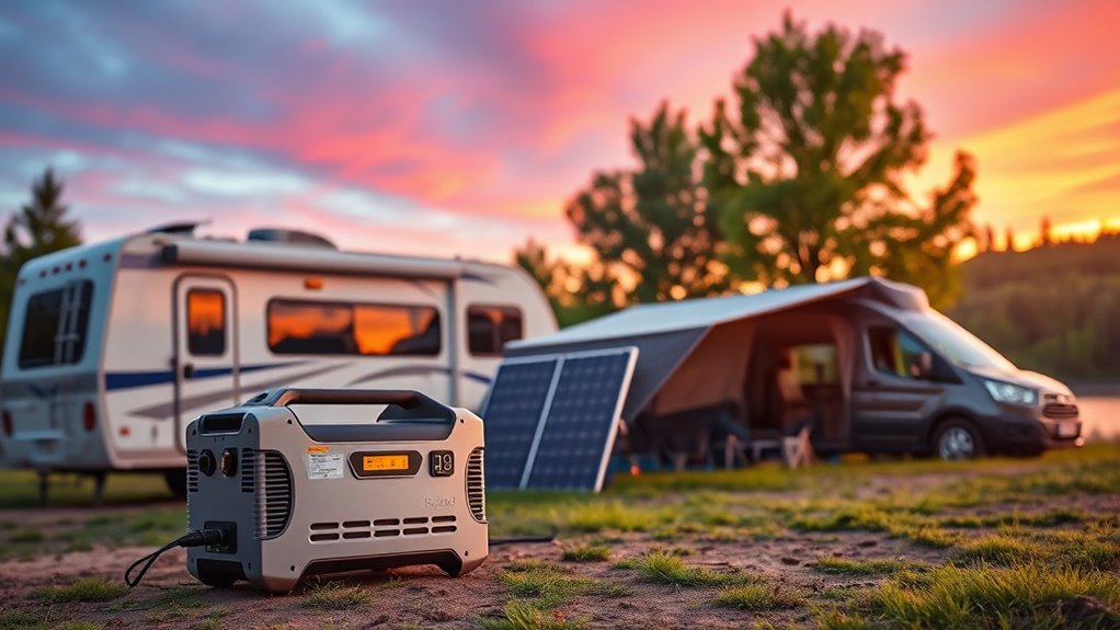 choosing suitable rv solar generator