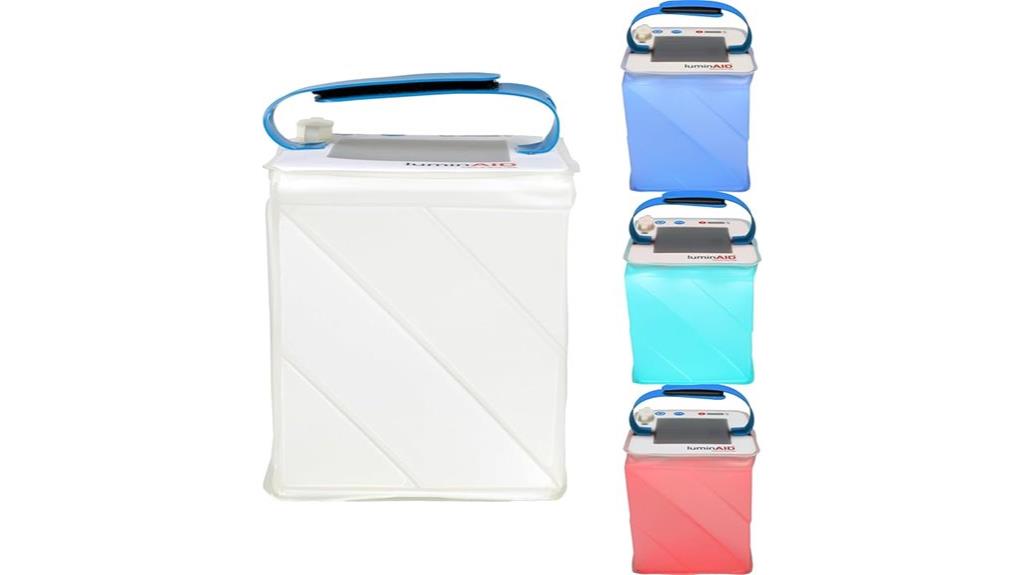 colorful solar camping lantern