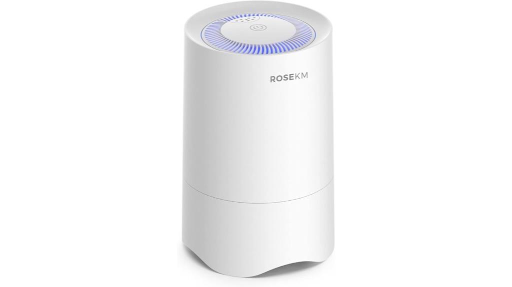 compact home air purifier