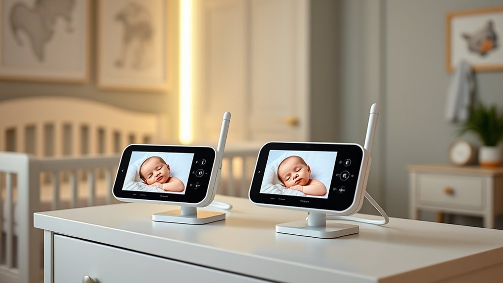 dual camera baby monitor factors