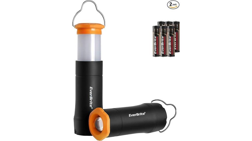 dual led lanterns flashlights