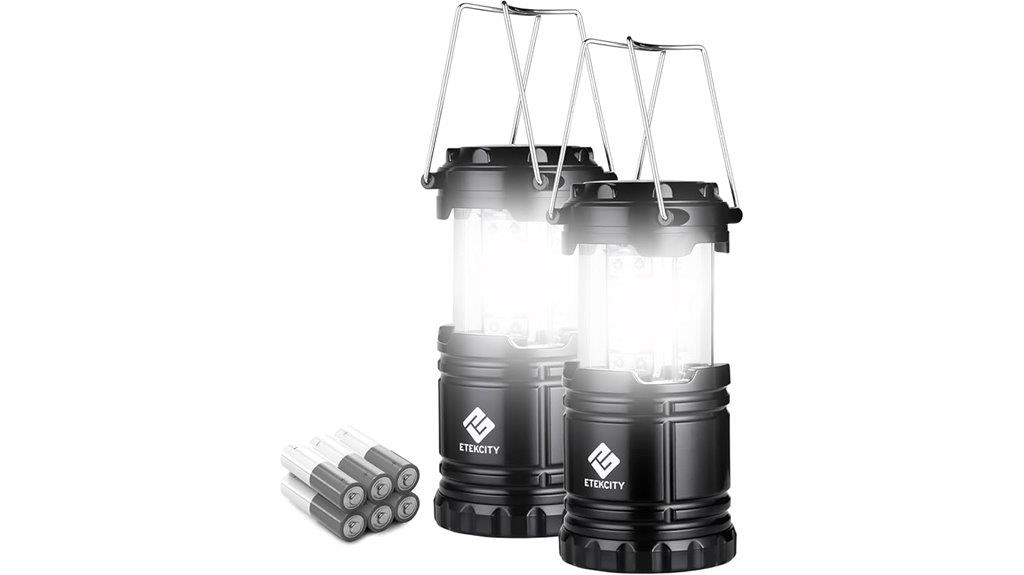 dual portable camping lanterns