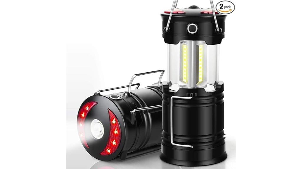dual rechargeable camping lanterns
