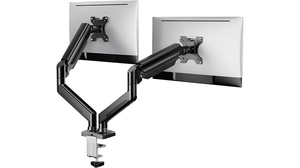 dual screen monitor stand