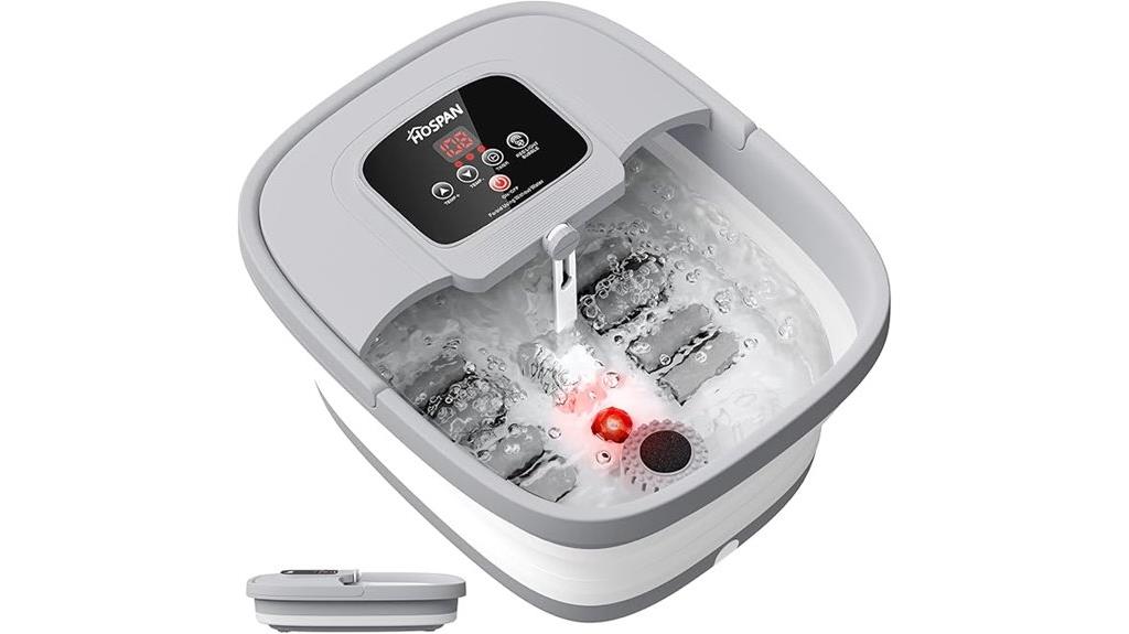 heated collapsible foot spa