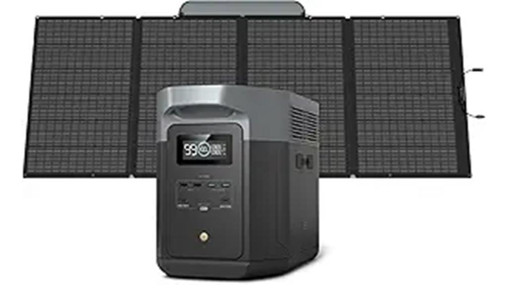 high capacity solar generator