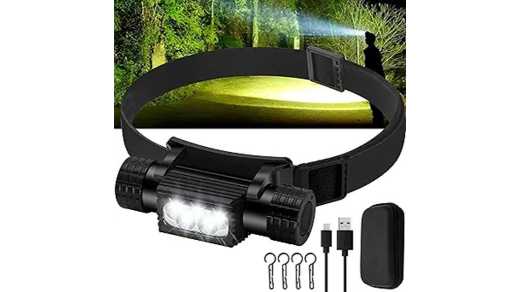 high lumen waterproof headlamp