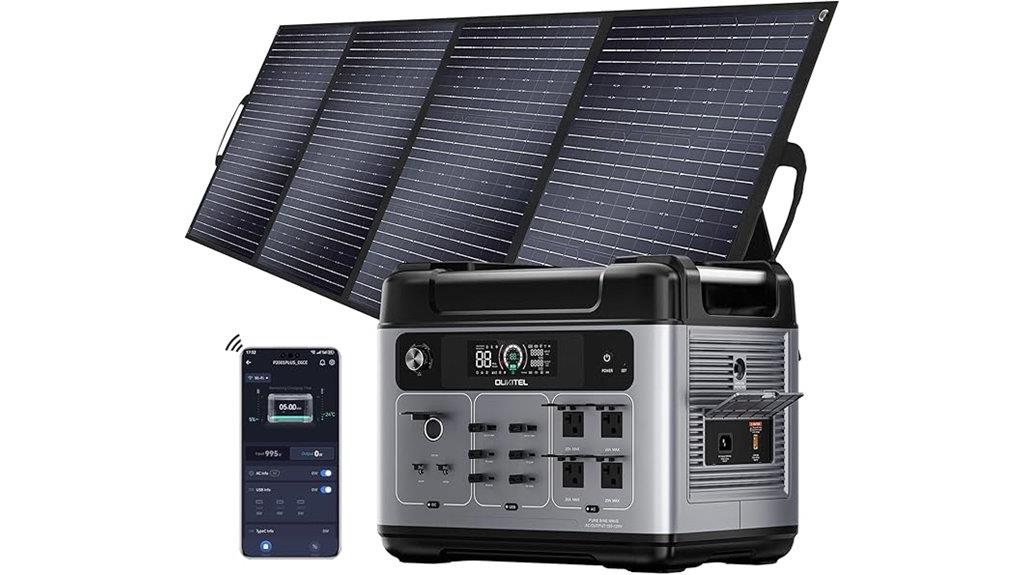 large 2048wh portable power