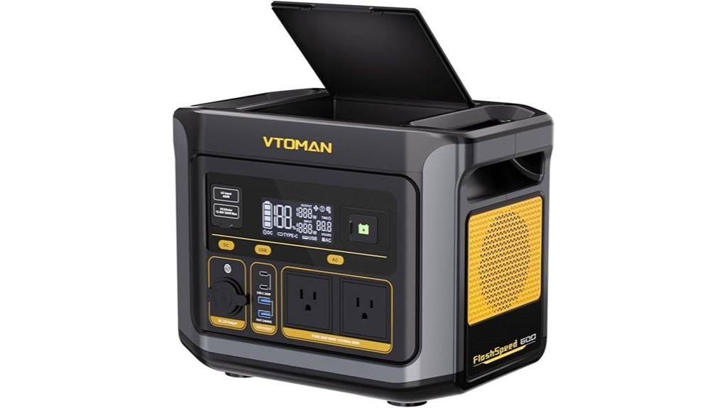portable 600w power station