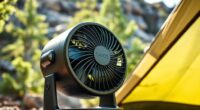 portable battery powered tent fans