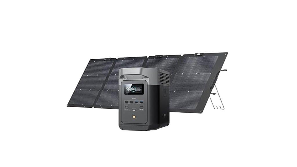 portable solar power generator