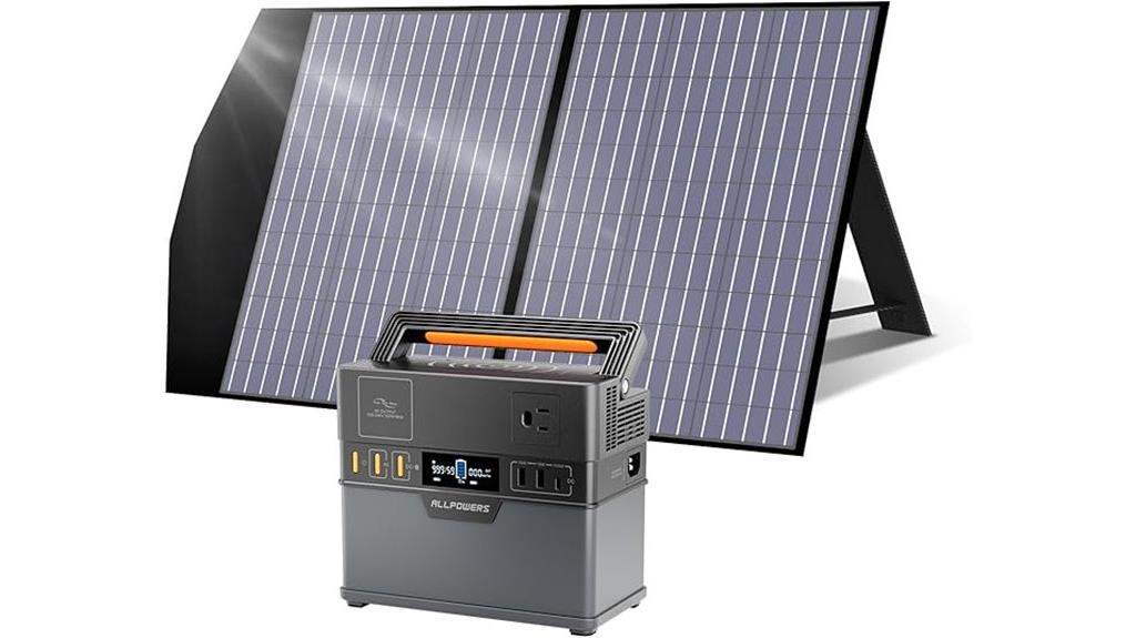 portable solar power station