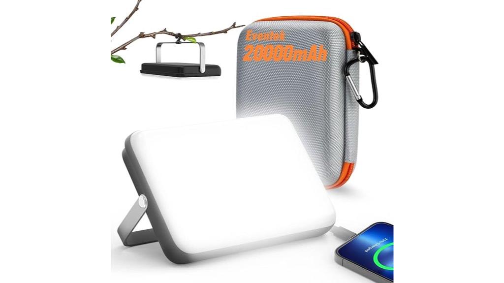 rechargeable led lantern power