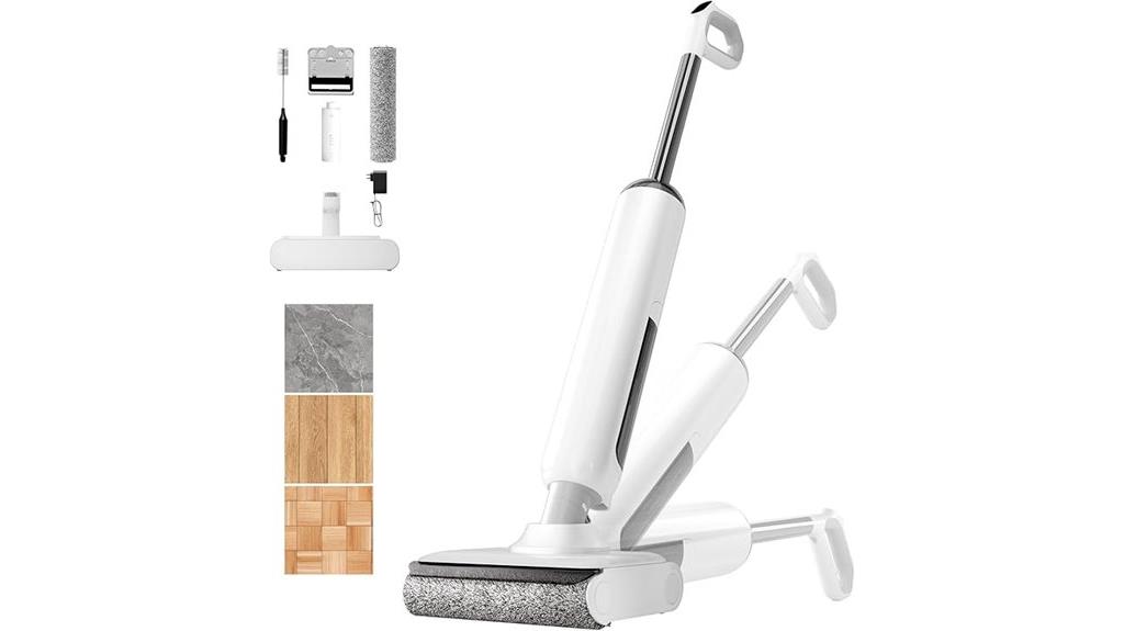 self cleaning edge vacuum