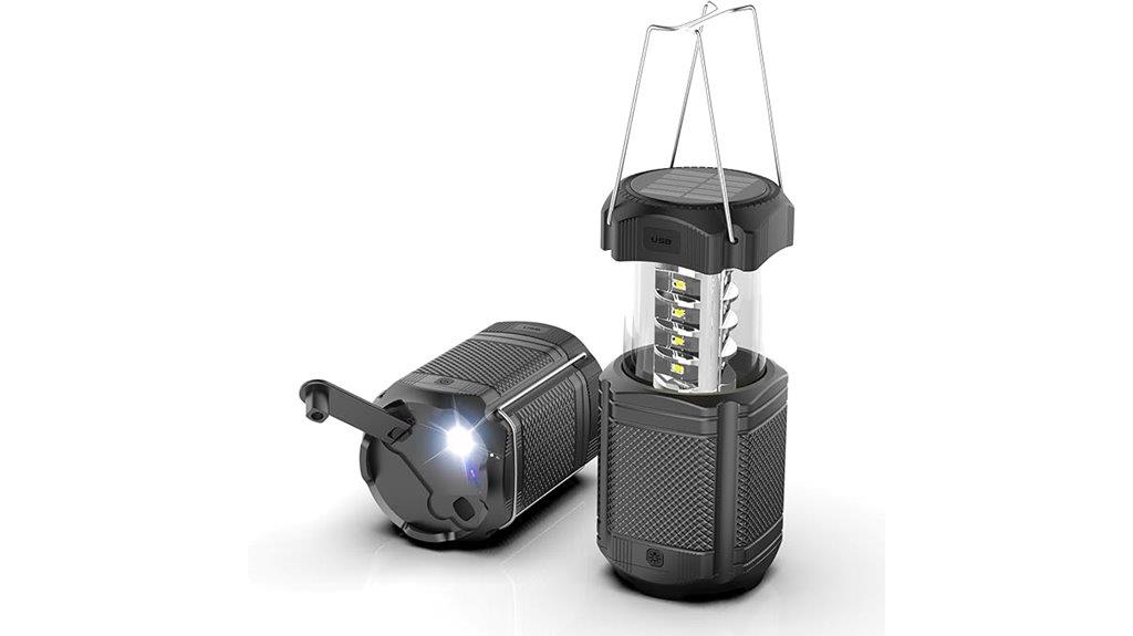 solar powered camping lantern