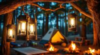 top car camping lanterns