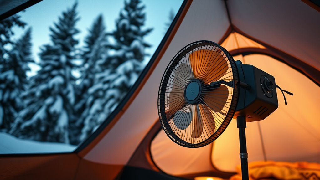 top tent fans for winter